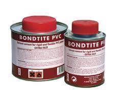 Spezialkleber Bondite für PVC und Flexrohr mit Pinsel 250 ml